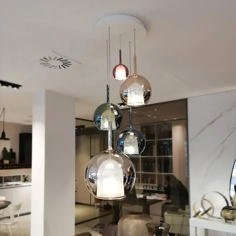 Pedera LED Glass Pendant Light From Euroselle Brand