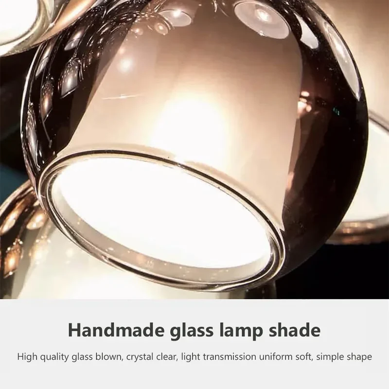 Pedera LED Glass Pendant Light From Euroselle Brand