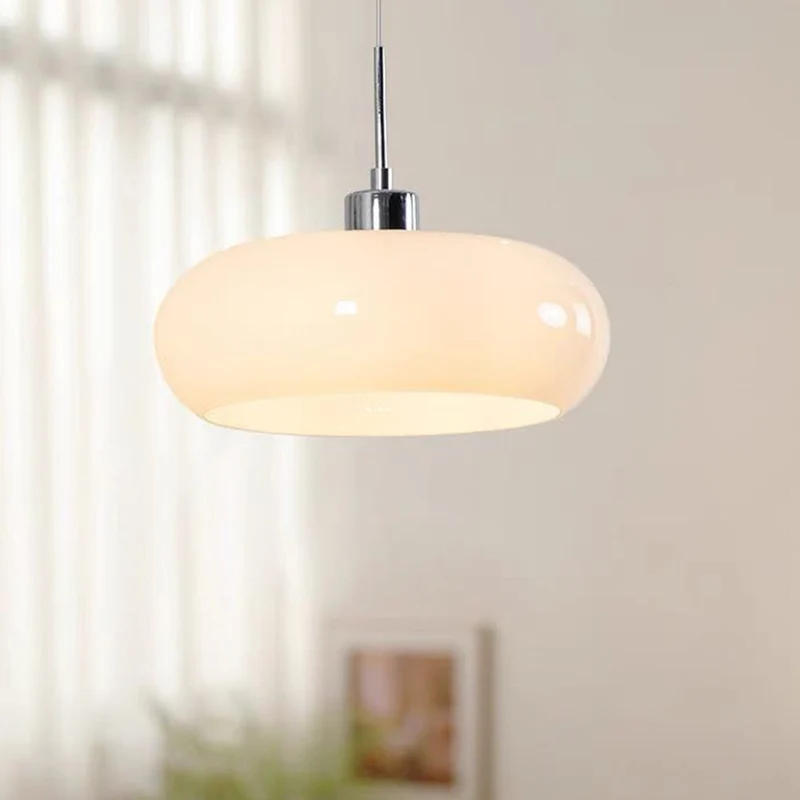 Hailie Bread Shape Glass Pendant Lamp By Euroselle