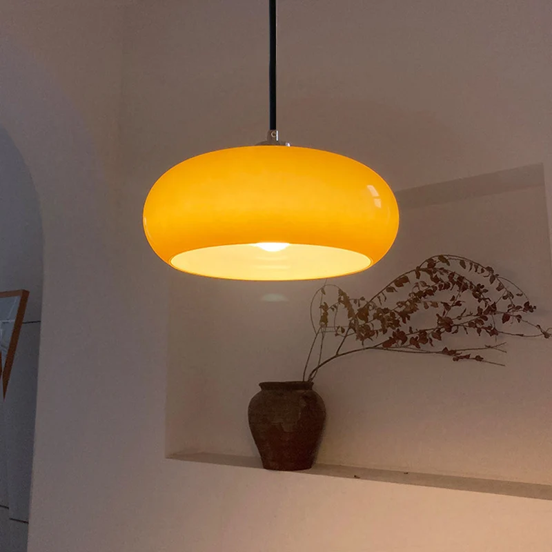 Hailie Bread Shape Glass Pendant Lamp By Euroselle