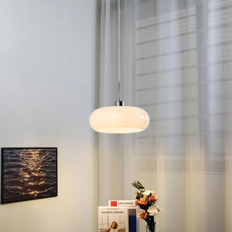 Hailie Bread Shape Glass Pendant Lamp By Euroselle