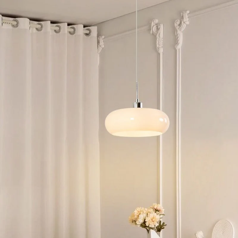 Hailie Bread Shape Glass Pendant Lamp By Euroselle
