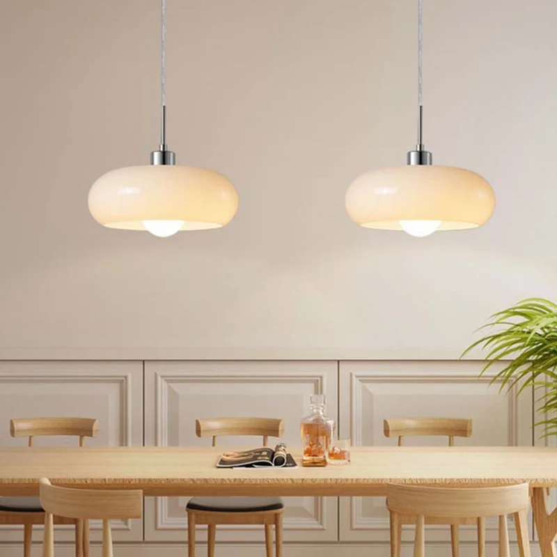 Hailie Bread Shape Glass Pendant Lamp By Euroselle