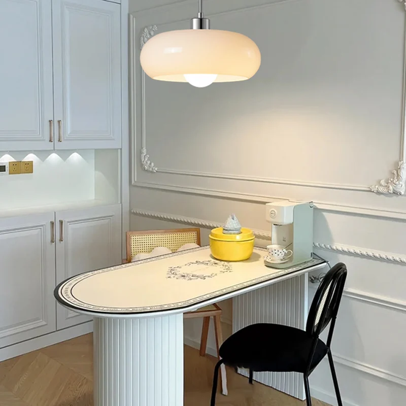 Hailie Bread Shape Glass Pendant Lamp By Euroselle