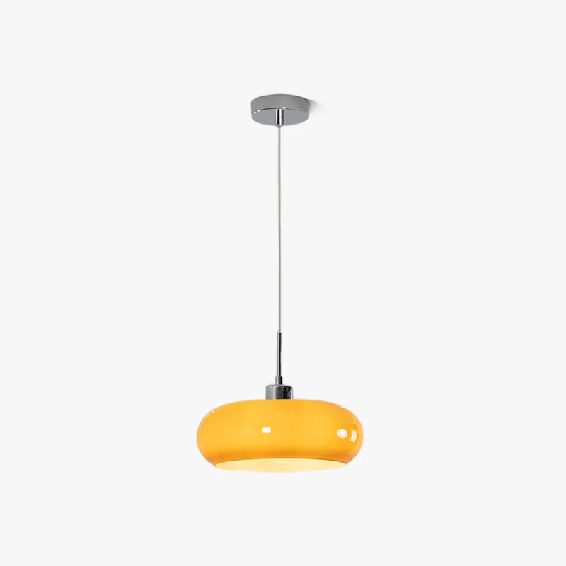 Hailie Bread Shape Glass Pendant Lamp By Euroselle