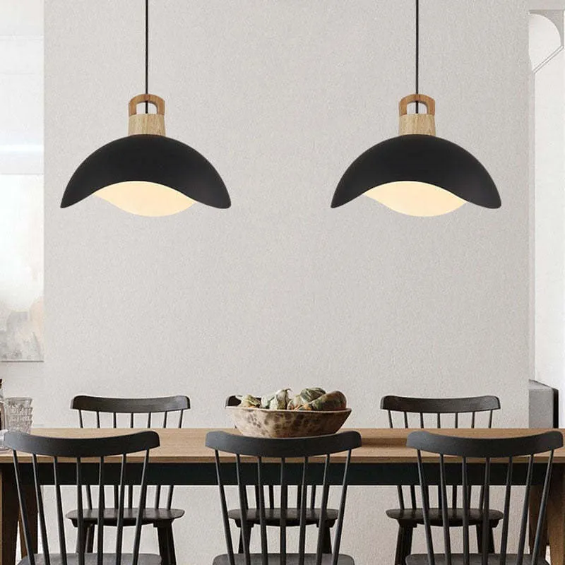 Mariselle Euroselle Vintage Black Metal Pendant Lamp For Living Rooms Bedrooms Dining Areas