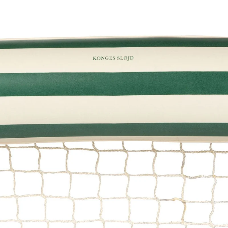 Aufpustbares Tor mit Ball in Green Stripe