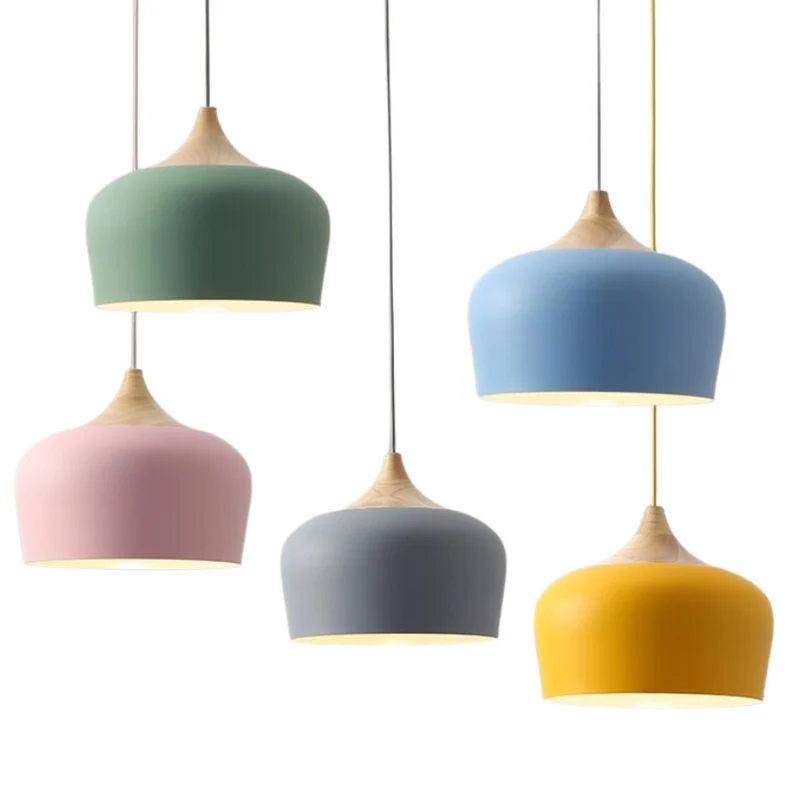 Euroselle Nordic Minimalist Dome Pendant Light Sleek Modern Fixture