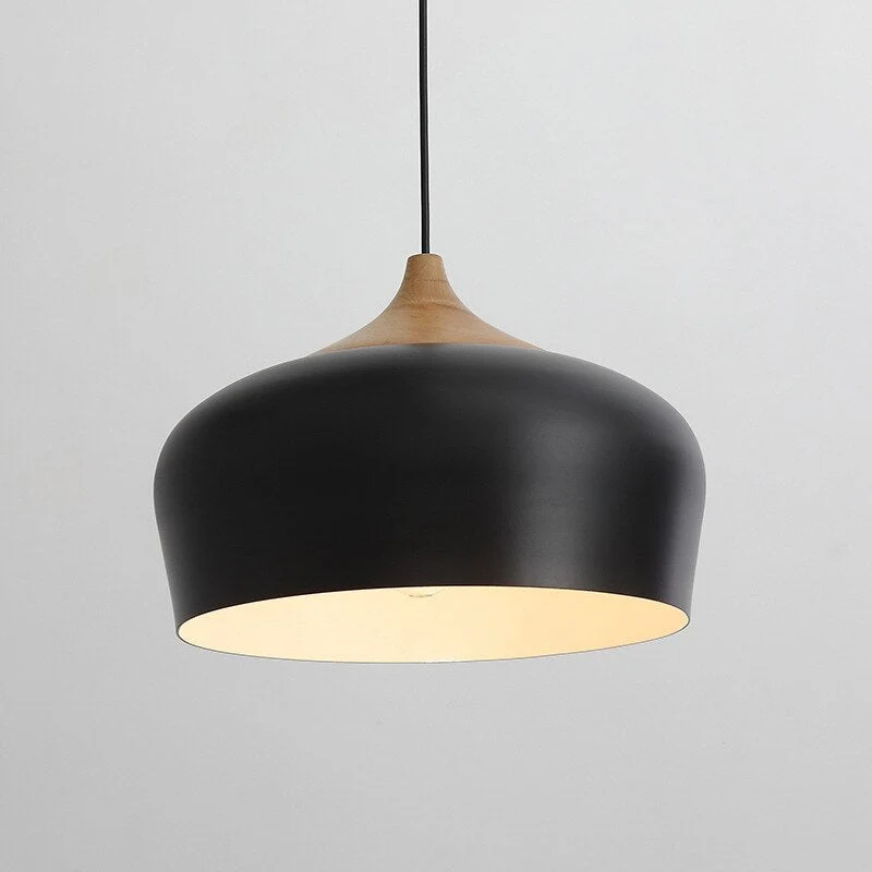 Euroselle Nordic Minimalist Dome Pendant Light Sleek Modern Fixture