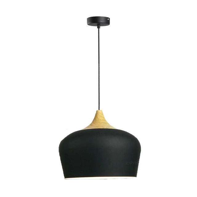 Euroselle Nordic Minimalist Dome Pendant Light Sleek Modern Fixture