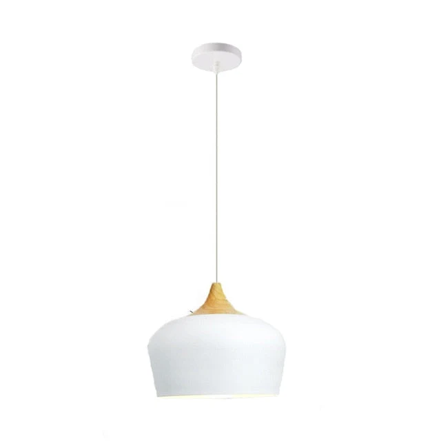 Euroselle Nordic Minimalist Dome Pendant Light Sleek Modern Fixture