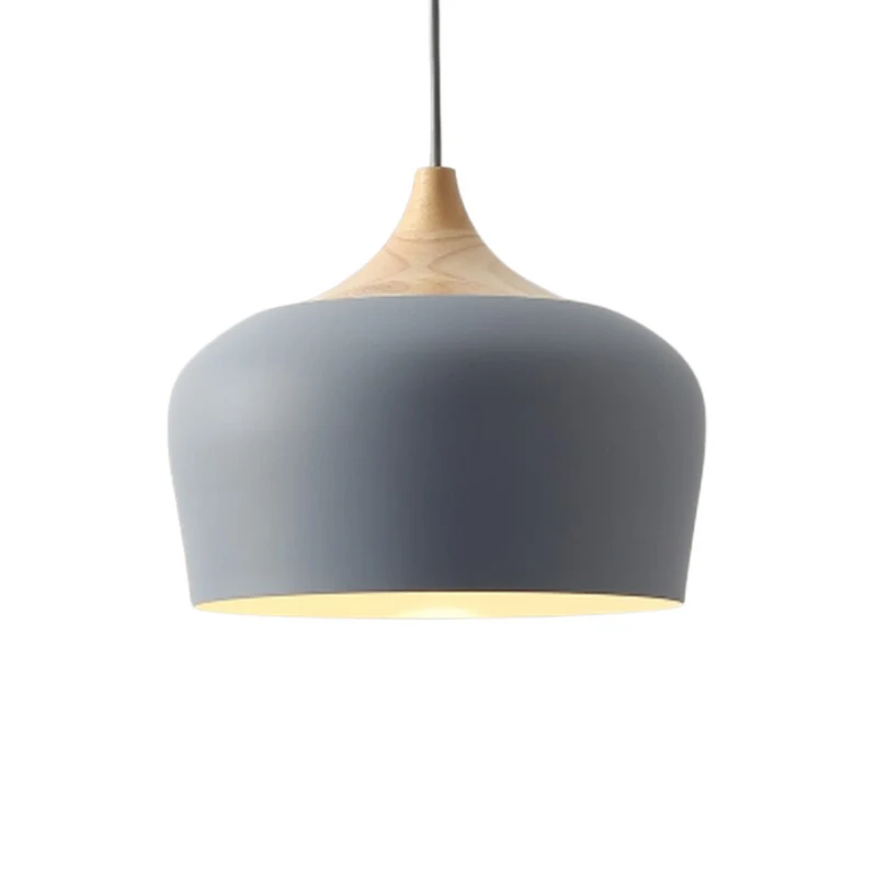 Euroselle Nordic Minimalist Dome Pendant Light Sleek Modern Fixture