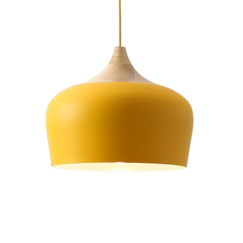 Euroselle Nordic Minimalist Dome Pendant Light Sleek Modern Fixture