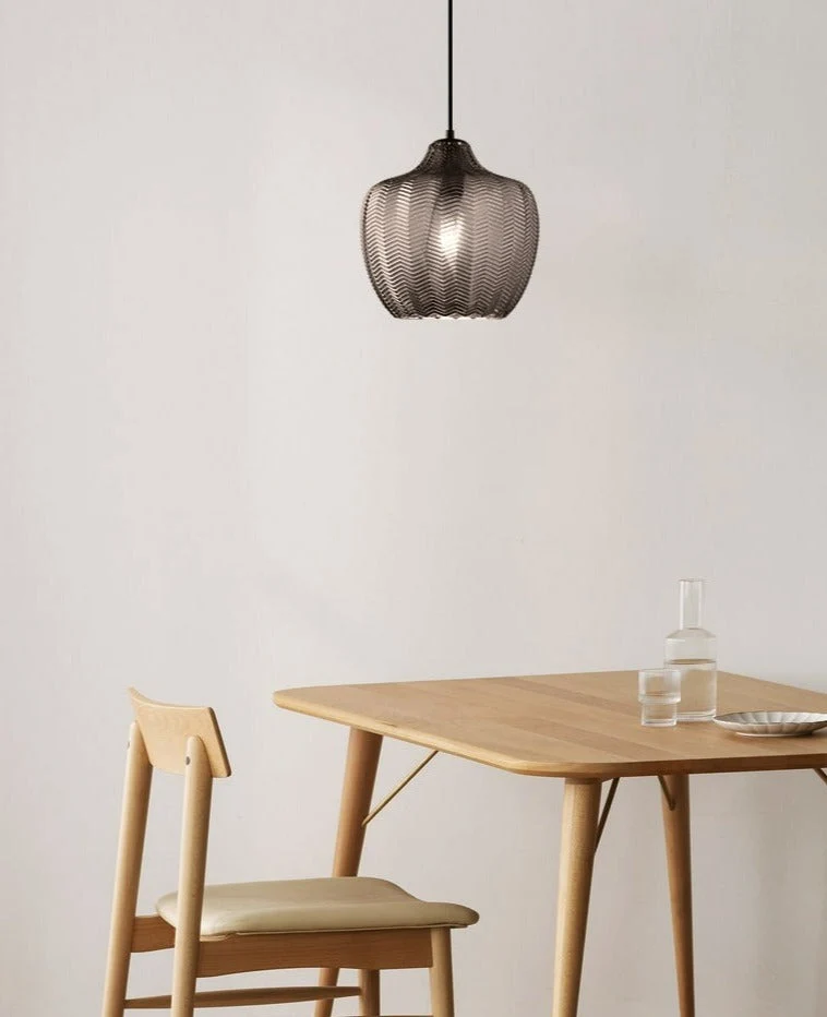 Jasper Textured Glass Pendant Lights From Euroselle