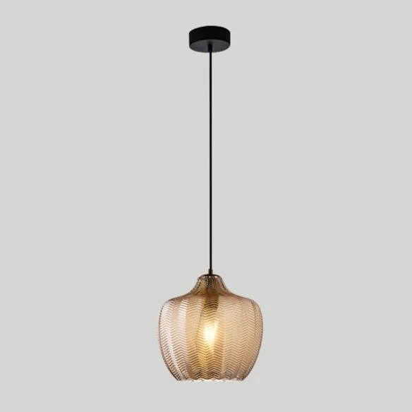Jasper Textured Glass Pendant Lights From Euroselle