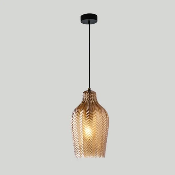 Jasper Textured Glass Pendant Lights From Euroselle