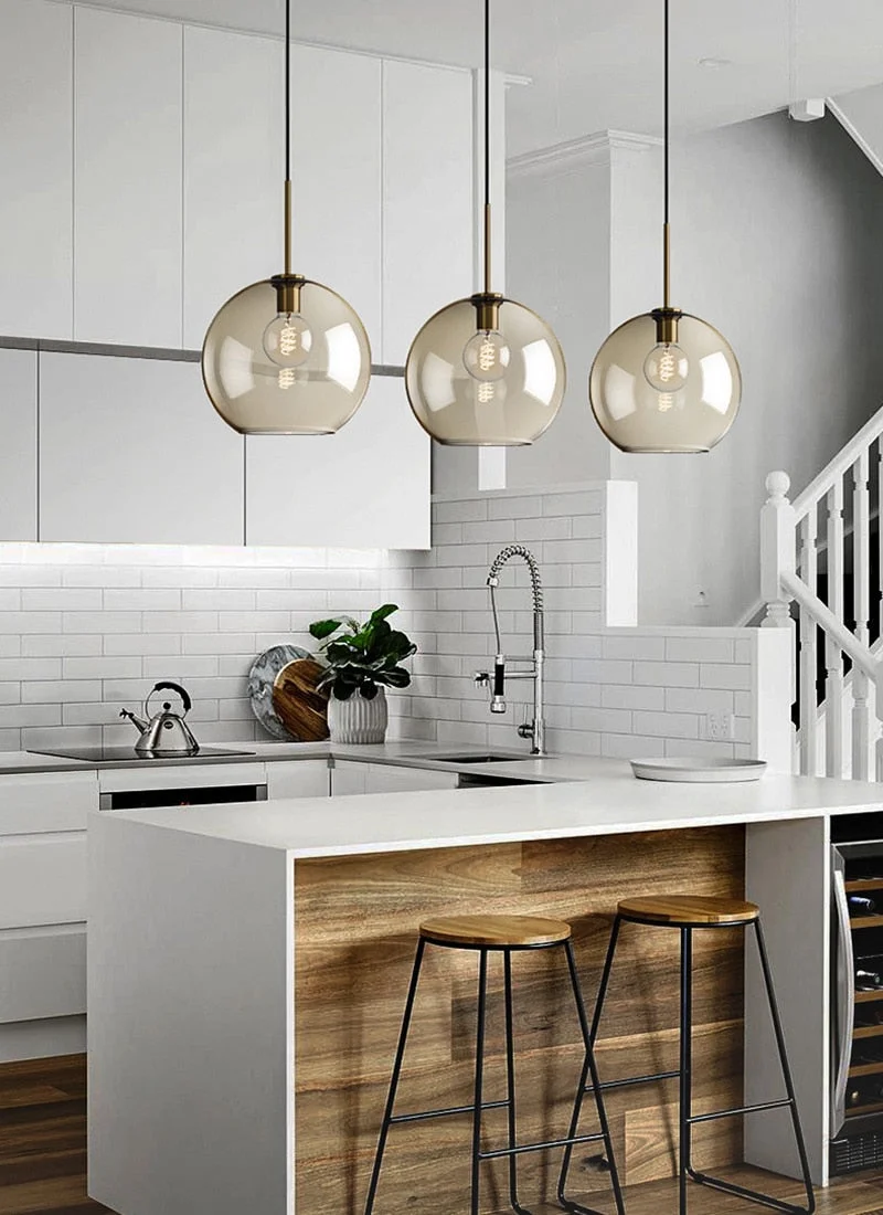 Hilde Modern Glass Pendant Lights Euroselle Collection