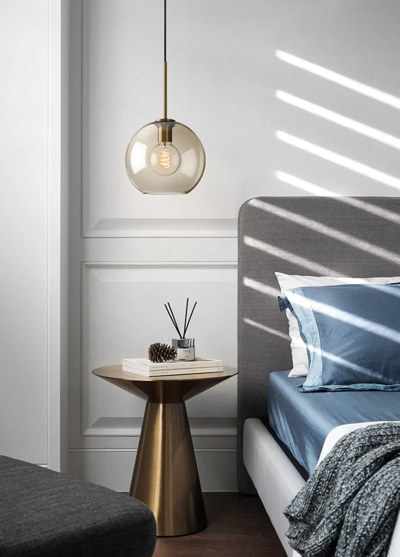 Hilde Modern Glass Pendant Lights Euroselle Collection