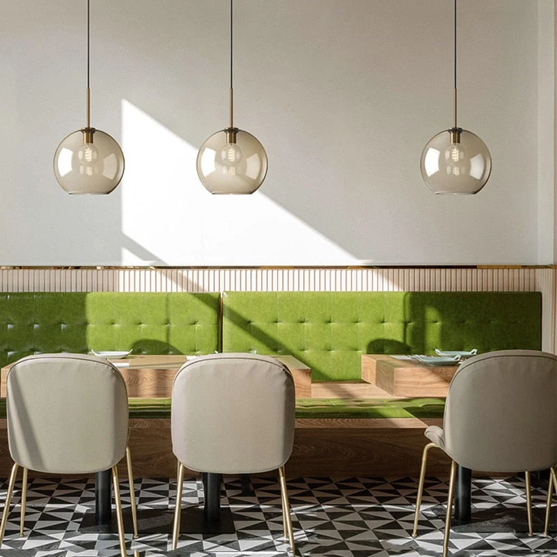 Hilde Modern Glass Pendant Lights Euroselle Collection