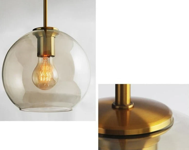 Hilde Modern Glass Pendant Lights Euroselle Collection