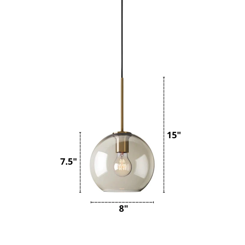 Hilde Modern Glass Pendant Lights Euroselle Collection
