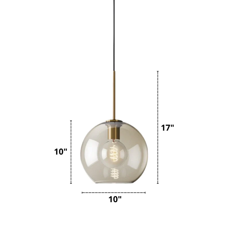 Hilde Modern Glass Pendant Lights Euroselle Collection