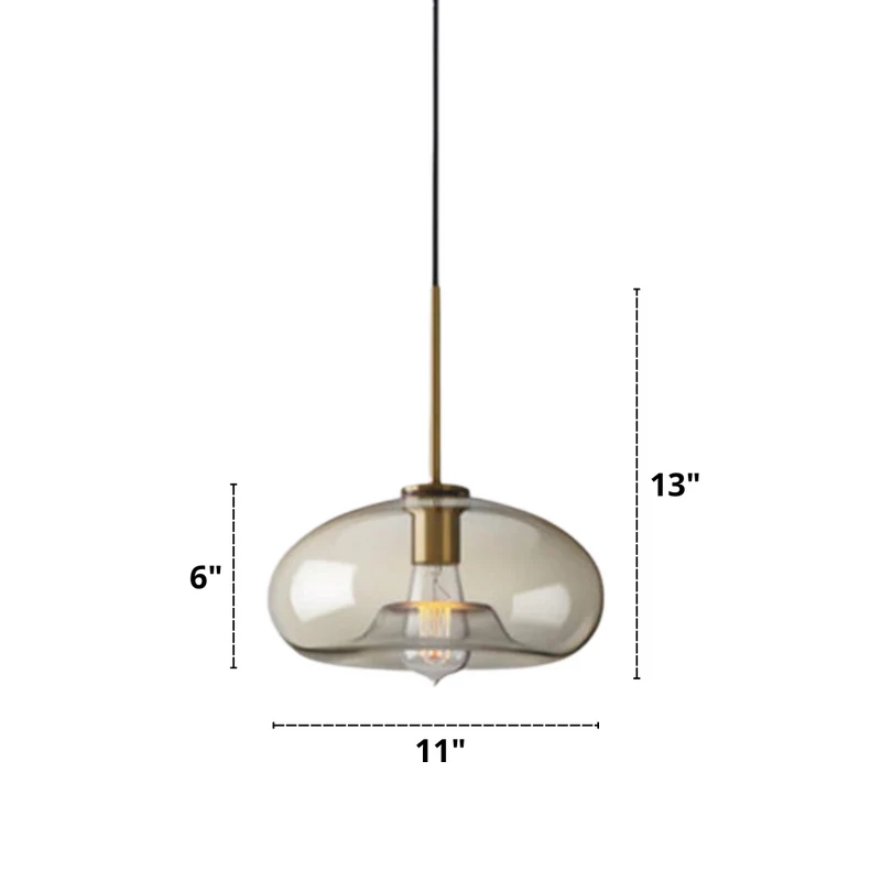 Hilde Modern Glass Pendant Lights Euroselle Collection
