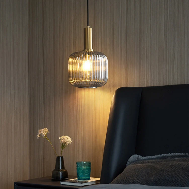Walden Vintage Textured Glass Pendant Lights From Euroselle