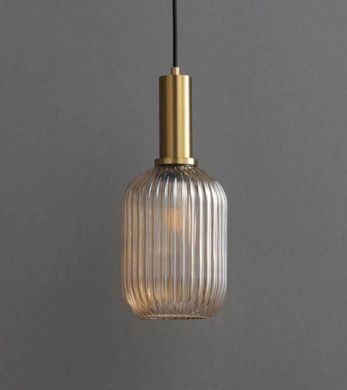 Walden Vintage Textured Glass Pendant Lights From Euroselle