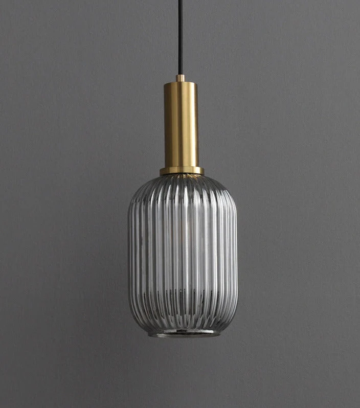 Walden Vintage Textured Glass Pendant Lights From Euroselle