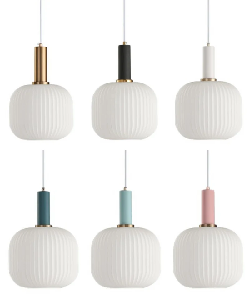 Walden Vintage Textured Glass Pendant Lights From Euroselle
