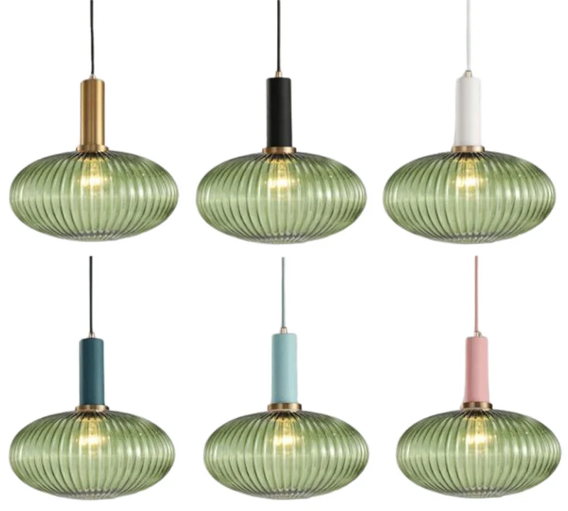 Walden Vintage Textured Glass Pendant Lights From Euroselle