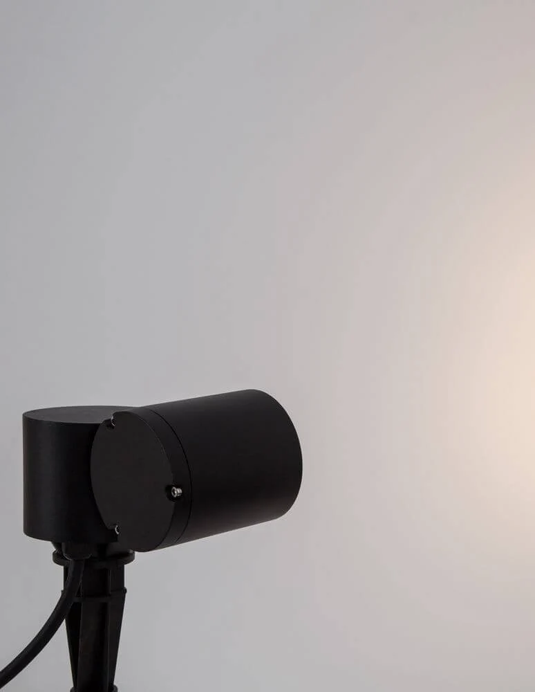 Focus Außenspießleuchte Schwarz IP54