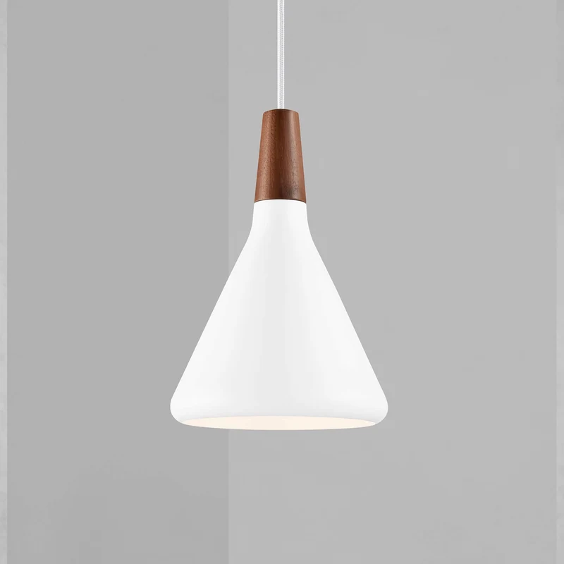 Nori 18 Statement Conical Pendant Light By Euroselle For Dining And Breakfast Bar Areas