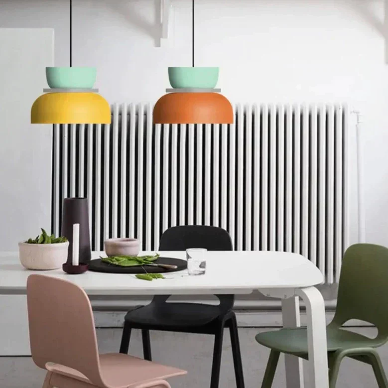 LuminaNova Modern Pendant Lamp In Scandinavian Macaron Style By Euroselle