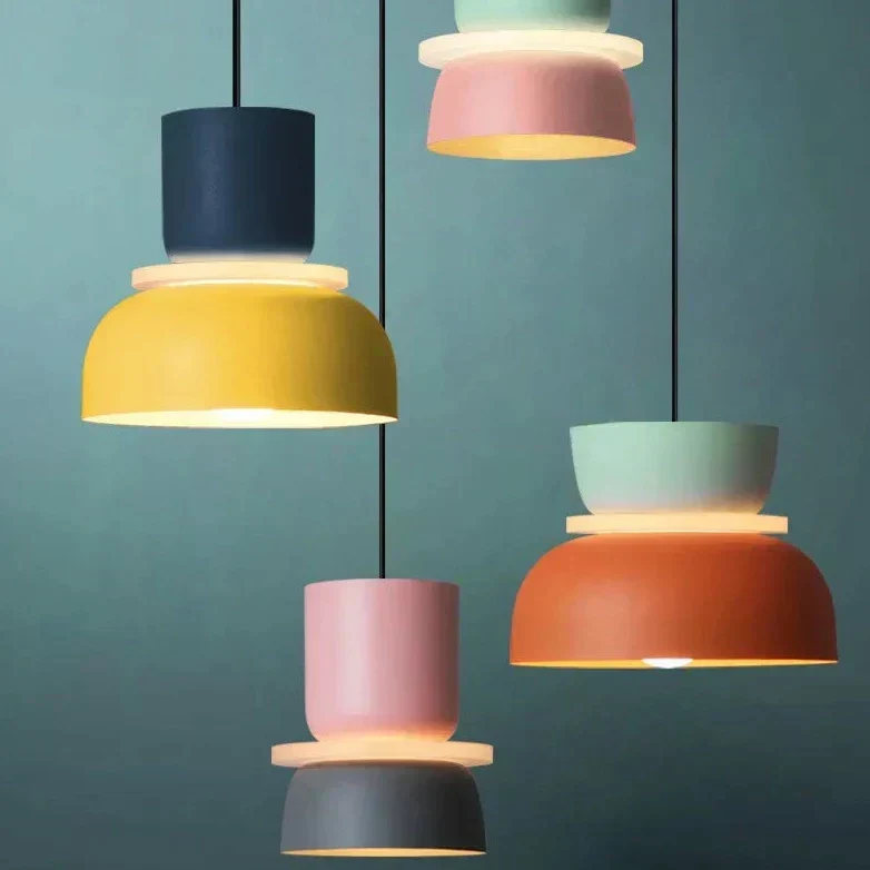 LuminaNova Modern Pendant Lamp In Scandinavian Macaron Style By Euroselle