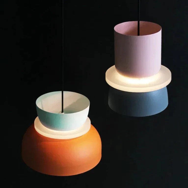 LuminaNova Modern Pendant Lamp In Scandinavian Macaron Style By Euroselle
