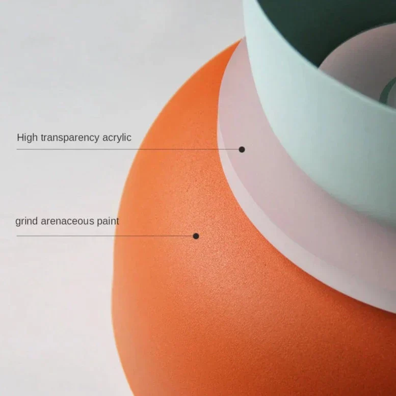 LuminaNova Modern Pendant Lamp In Scandinavian Macaron Style By Euroselle