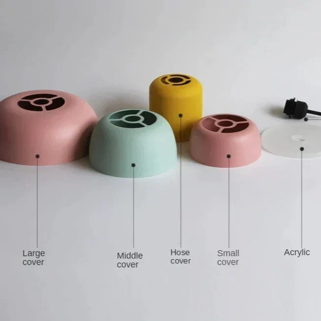 LuminaNova Modern Pendant Lamp In Scandinavian Macaron Style By Euroselle