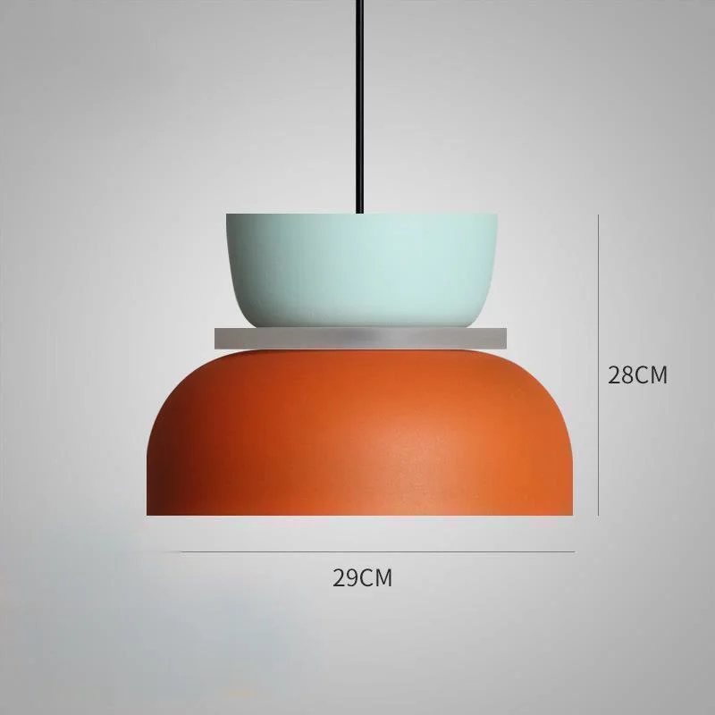 LuminaNova Modern Pendant Lamp In Scandinavian Macaron Style By Euroselle