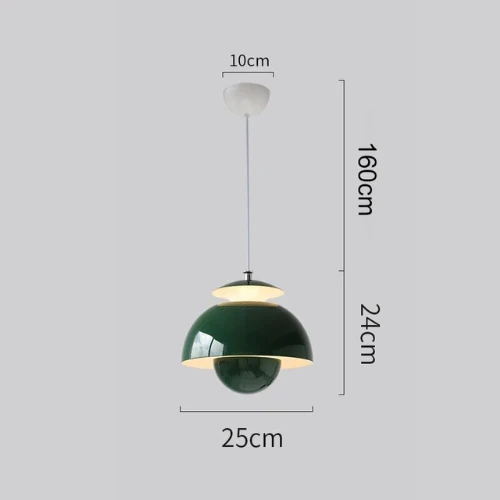 Euroselle Nordic Modern LED Pendant Light Ceiling Fixture