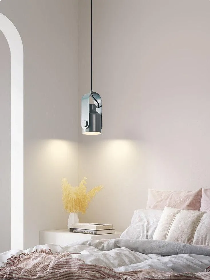 Nordic Pendant Spotlight In Wood & Metal By Euroselle