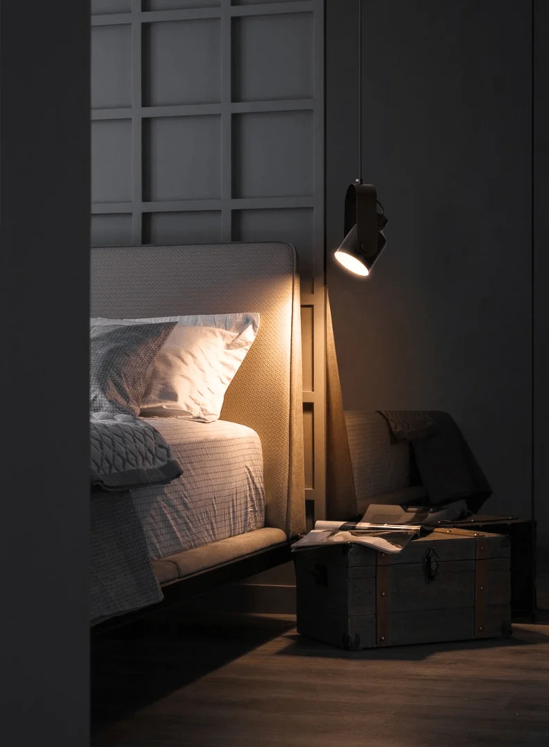 Nordic Pendant Spotlight In Wood & Metal By Euroselle