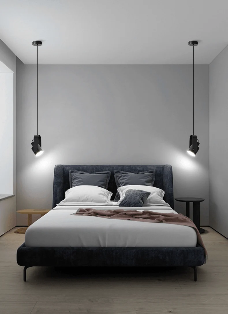 Nordic Pendant Spotlight In Wood & Metal By Euroselle