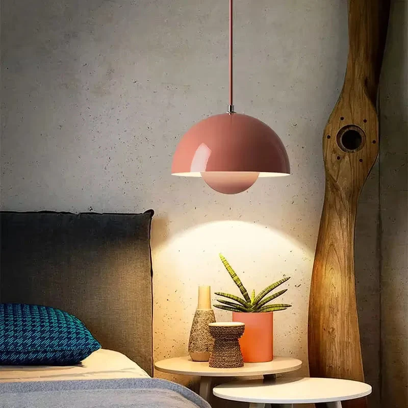 Lumeno Multicolor Dimmable Pendant Light Euroselle Modern Metal Design For Kitchen Dining Bedroom