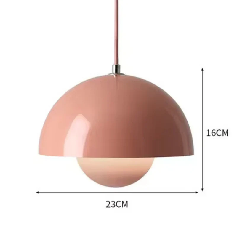Lumeno Multicolor Dimmable Pendant Light Euroselle Modern Metal Design For Kitchen Dining Bedroom