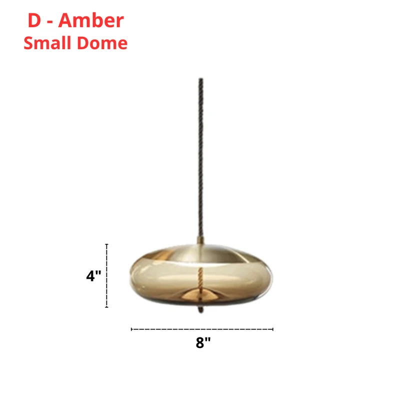 Nordic Rope And Glass Pendant Lamps From Euroselle