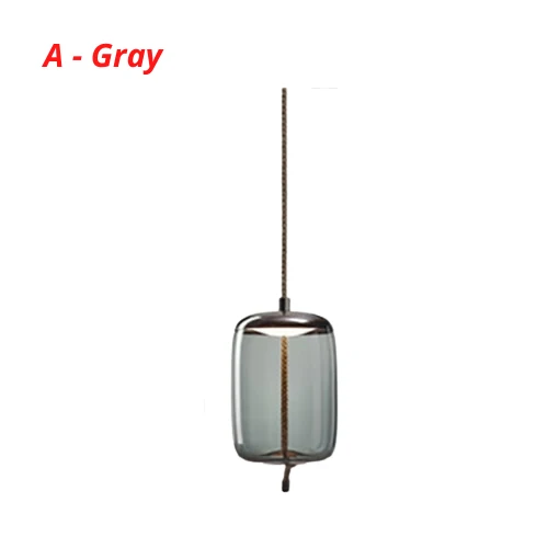 Nordic Rope And Glass Pendant Lamps From Euroselle