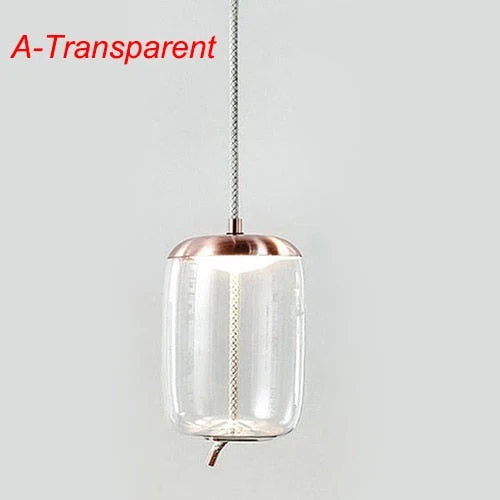 Nordic Rope And Glass Pendant Lamps From Euroselle