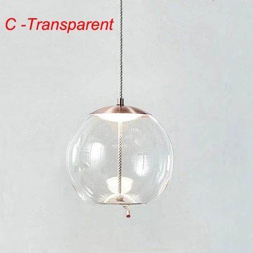 Nordic Rope And Glass Pendant Lamps From Euroselle